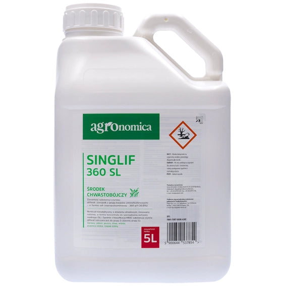 Singlif 360 SL 5 l – Glyphosat 360 g/l, Totalherbizid