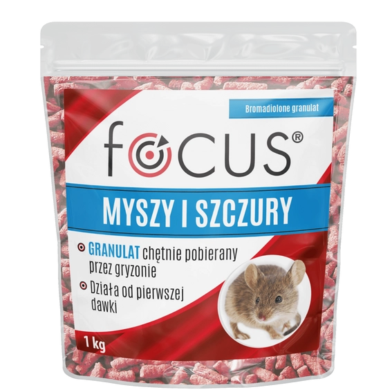 FOCUS Granulat gegen Mäuse & Ratten | 1kg