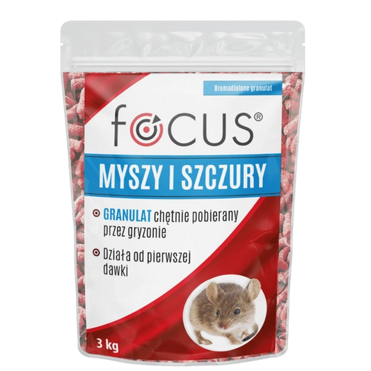 FOCUS Granulat gegen Mäuse & Ratten | 3kg